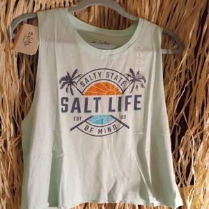 NWT Salt Life crop sleeveless T shirt